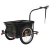 Bike Trailer Black 13.2 gal