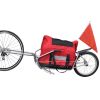 Bike Trailer One-wheel with Storage Bag