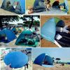 Pop Up Beach Tent for 1-3 Person Rated UPF 50+ for UV Sun Protection Waterproof