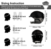 Carbon fiber ski helmet. (High-grade lightweight carbon fiber ski helmet)