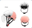 Moped Bluetooth helmet. (Intelligent voice mode operating system: WIFI + APP, phone answering, sound navigation, MP3 music)