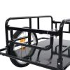 Bike Trailer 51.2"x28.7"x19.1" Steel Black