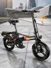 Electric Bike 400W Electric Commuter Bikes;  Folding Mini Ebike 14'' Electric Bicycle with 48V 20Ah Battery;  21MPH Adults/Teens City E Bike