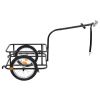 Bike Trailer Black 13.2 gal