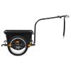 Bike Trailer Black 13.2 gal