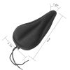 Bike Seat Cover Anti-Slip Comfortable Bicycle Padded Saddle Cover Wear Resistant Soft Gel Cushion