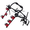 3-Bike Hitch Mount Rack,Hitch Bike Rack 99 lbs Heavy Weight Capacity for Standard, Fat Tire and Electric Bike, Mount Platform Style for Cars Trucks SU