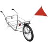 Bike Trailer One-wheel with Storage Bag