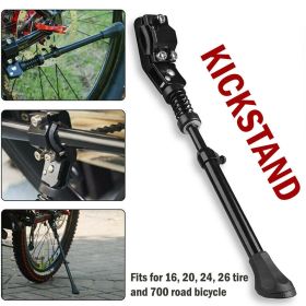 UNIVERSAL Mountain Bike Kickstand Bicycle Kick Stand MTB Road Adjustable Side (default: default)