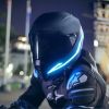 Motorcycle Helmet Lighted Strip Night Riding Helmet Light Strip LED Warning Lights